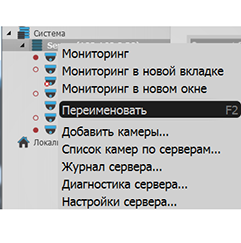 Renaming a Camera - 0